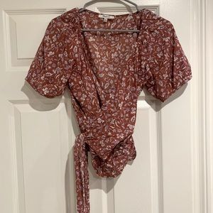 Madewell Wrap Top